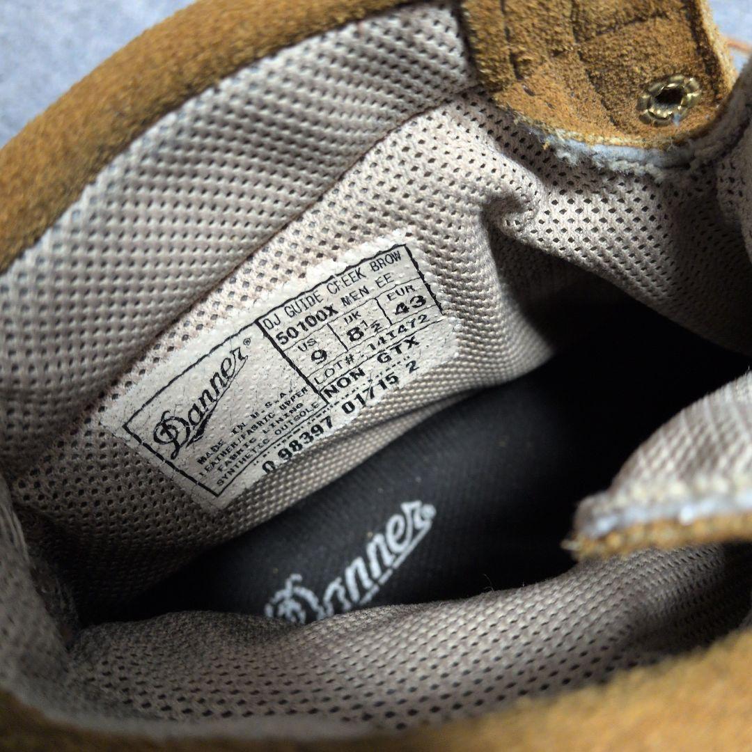 極美品！ダナー　ガイドクリーク　ブラウン　9　27センチ　コレクション品　激レア