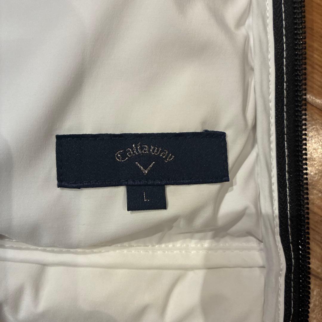 Callaway フード付きダウンジャケット Lサイズ ホワイトL