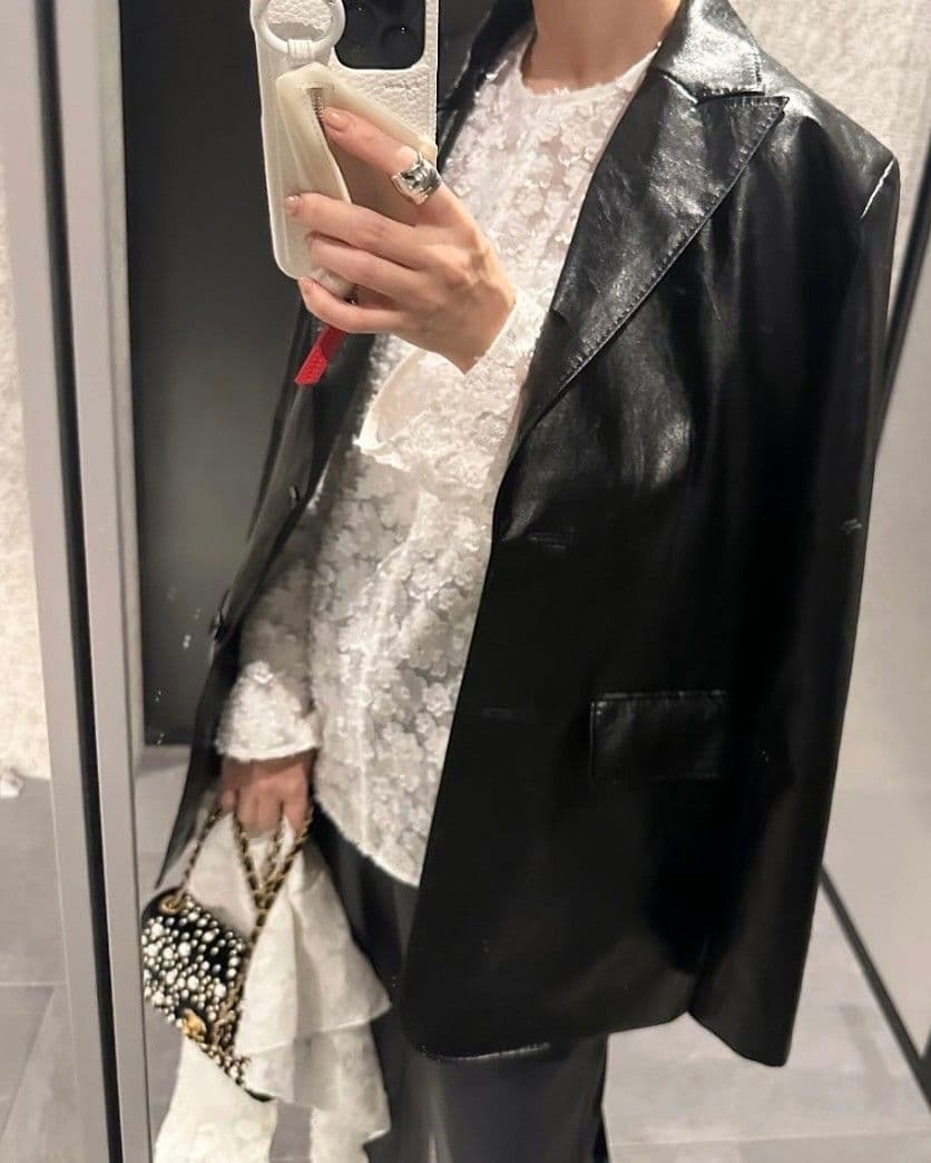 最終価格　新品【yori】shirocon vintageレザージャケット