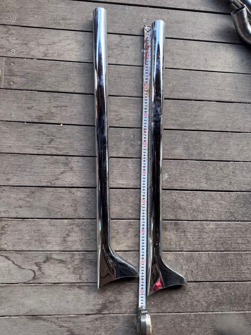 ショベル flh４速フィッシュテールマフラー