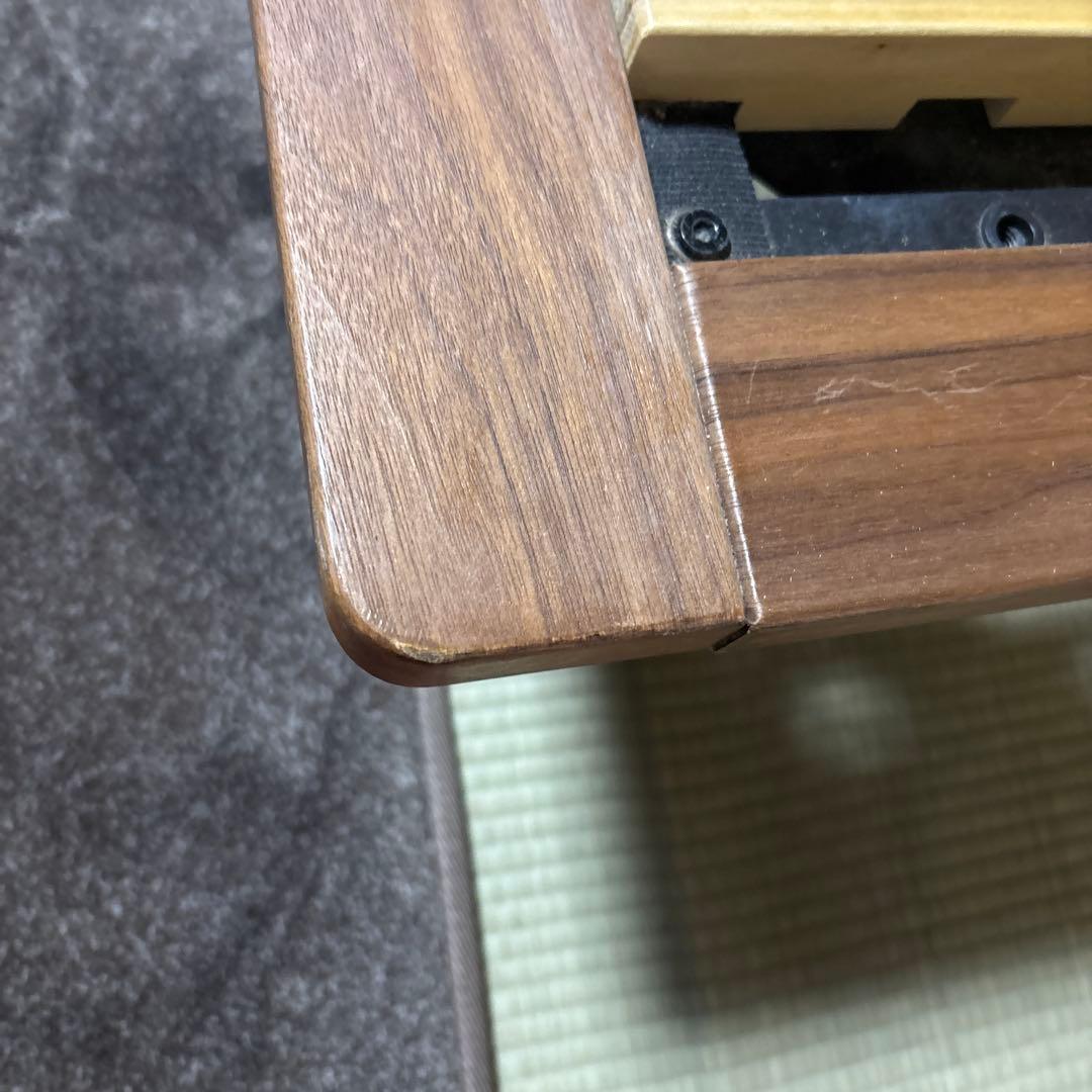 廃盤品　無印　木製 すのこベッド　シングル