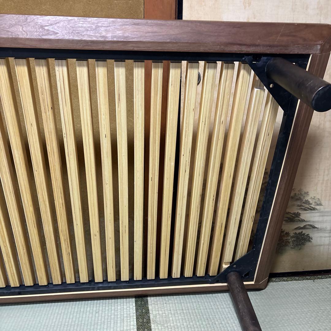 廃盤品　無印　木製 すのこベッド　シングル