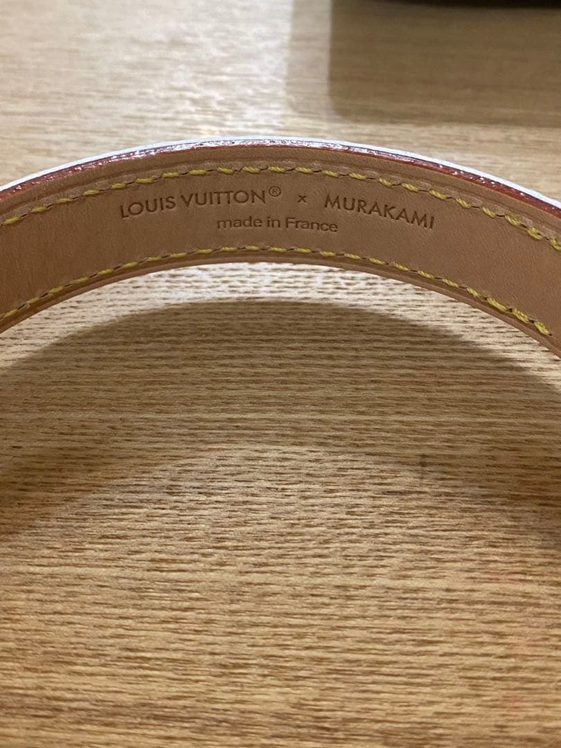 LOUIS VUITTON × MURAKAMI レザー犬用首輪