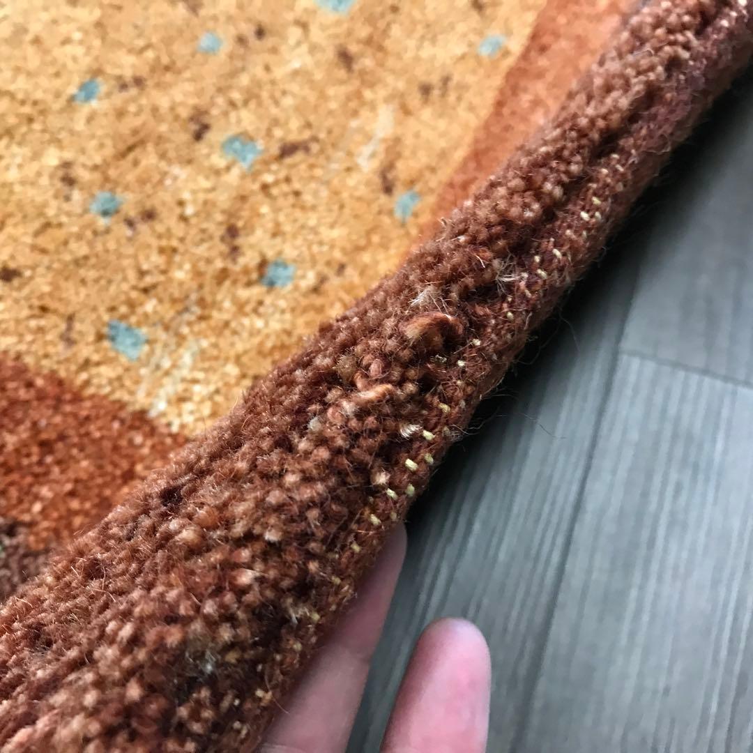 一点限り 76x141cm ギャッベ ギャベ ラグ ラグマット 玄関マット