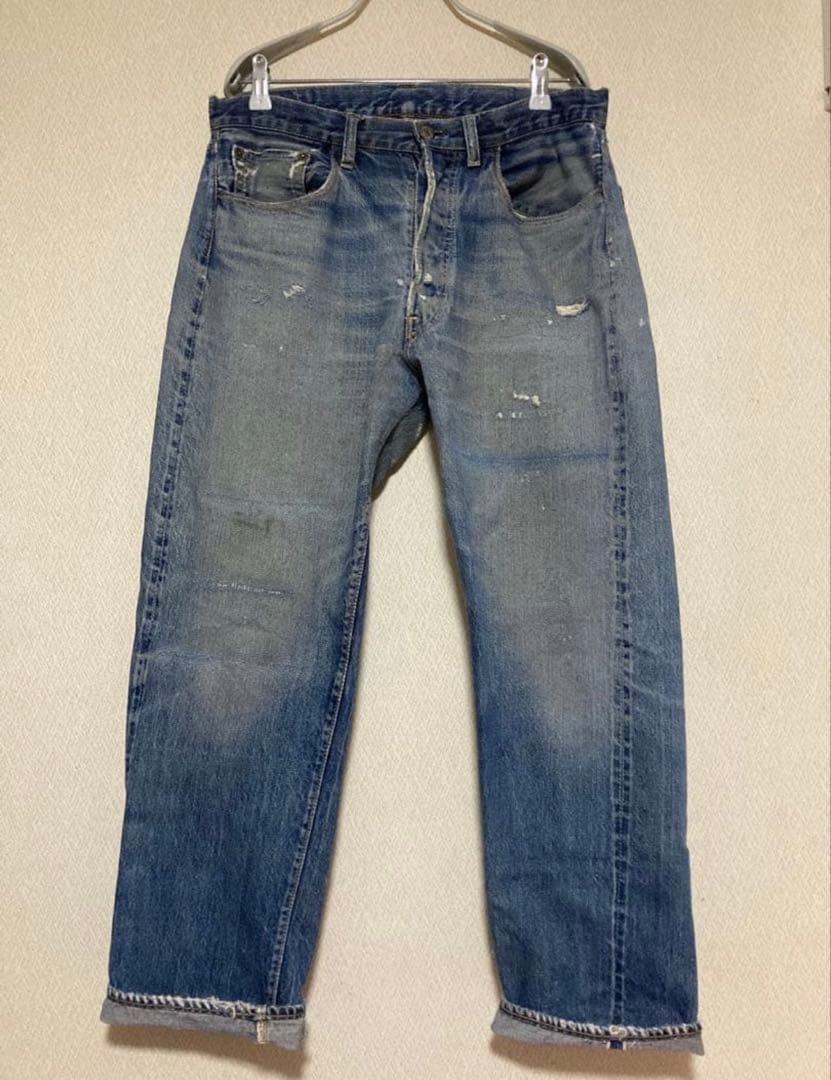 60s Levi's 501XX 501 bigE ダブルネーム　最終期xx