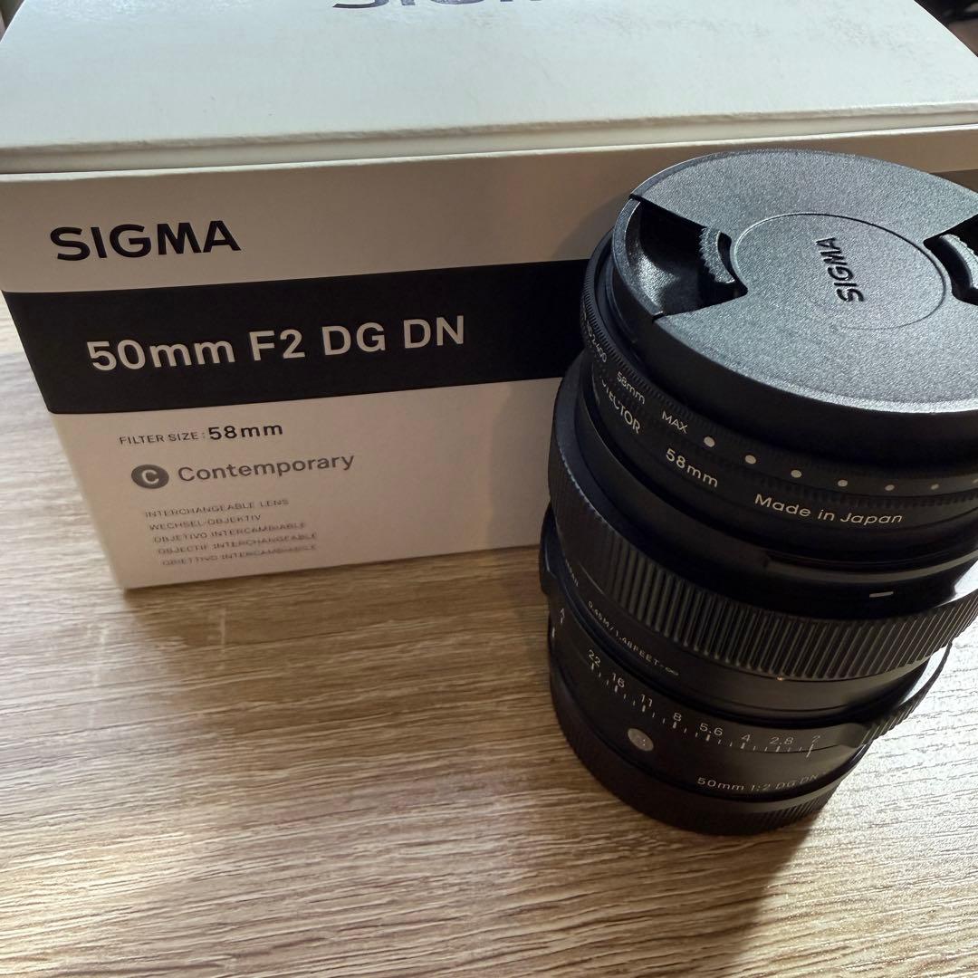 【値下げ】SIGMA 50mm F2 DG DN Lマウント