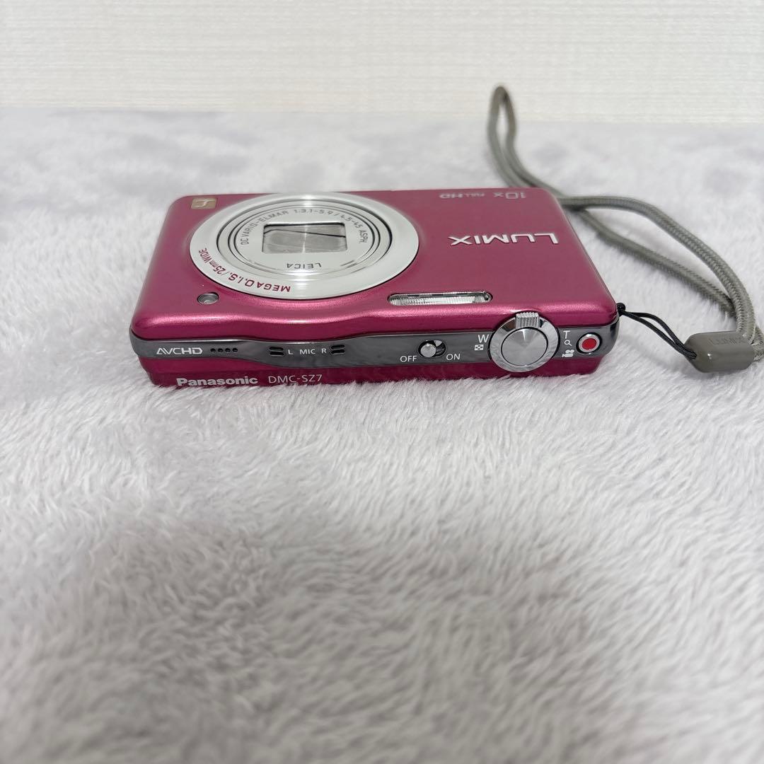 【美品】Panasonic LUMIX SZ7 ピンク　コンデジ　カメラ