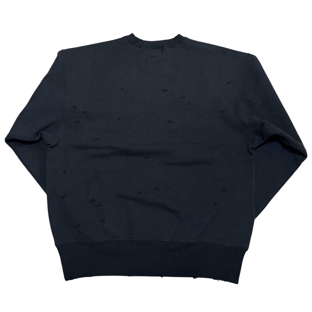 完売品 美品■BEDWIN x DELUXE■ヘヴィー スウェット ダメージ加工