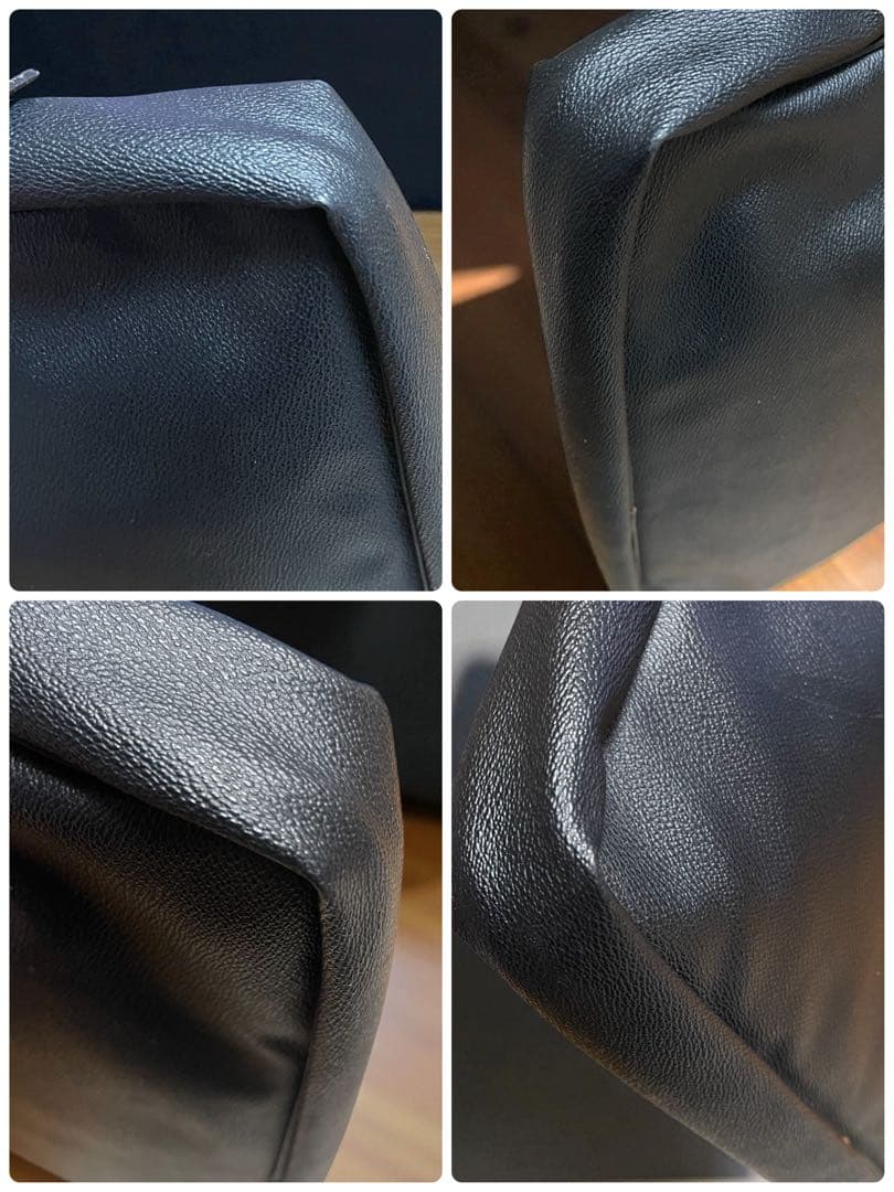 レア PORTER x UNITED ARROWS 黒 レザー ビジネスバッグ