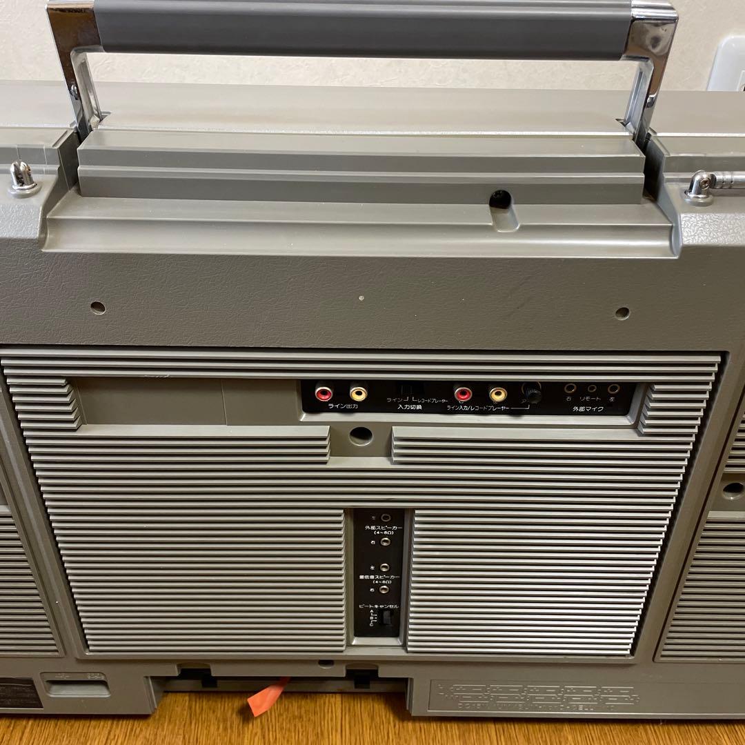 【念のためジャンク品】GF-909 SHARP スーパーボワー ラジカセ