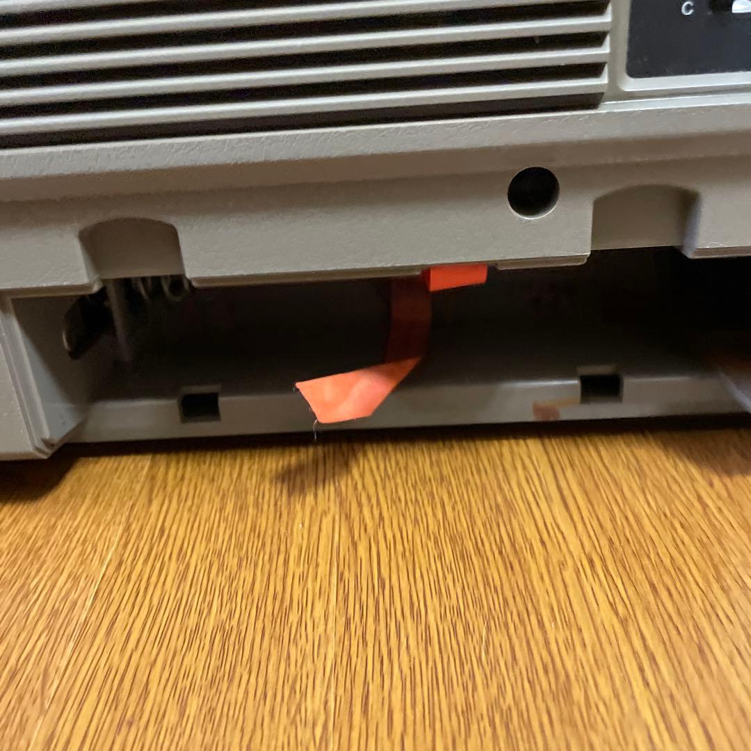 【念のためジャンク品】GF-909 SHARP スーパーボワー ラジカセ