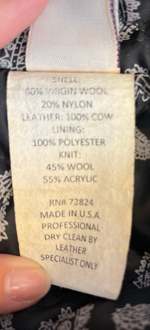 Stussy スタジャン 黒