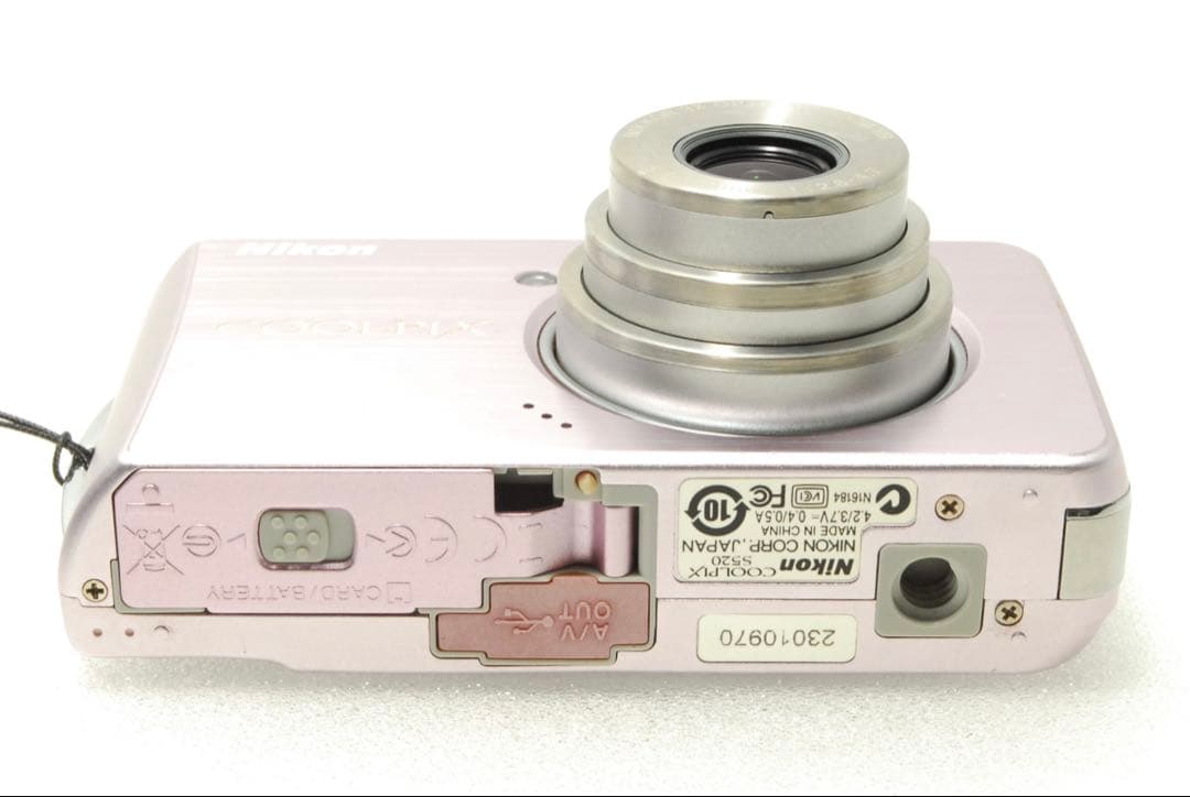 Nikon COOLPIX S520 ❤️スマホ転送 動作確認済 ピンク ニコン