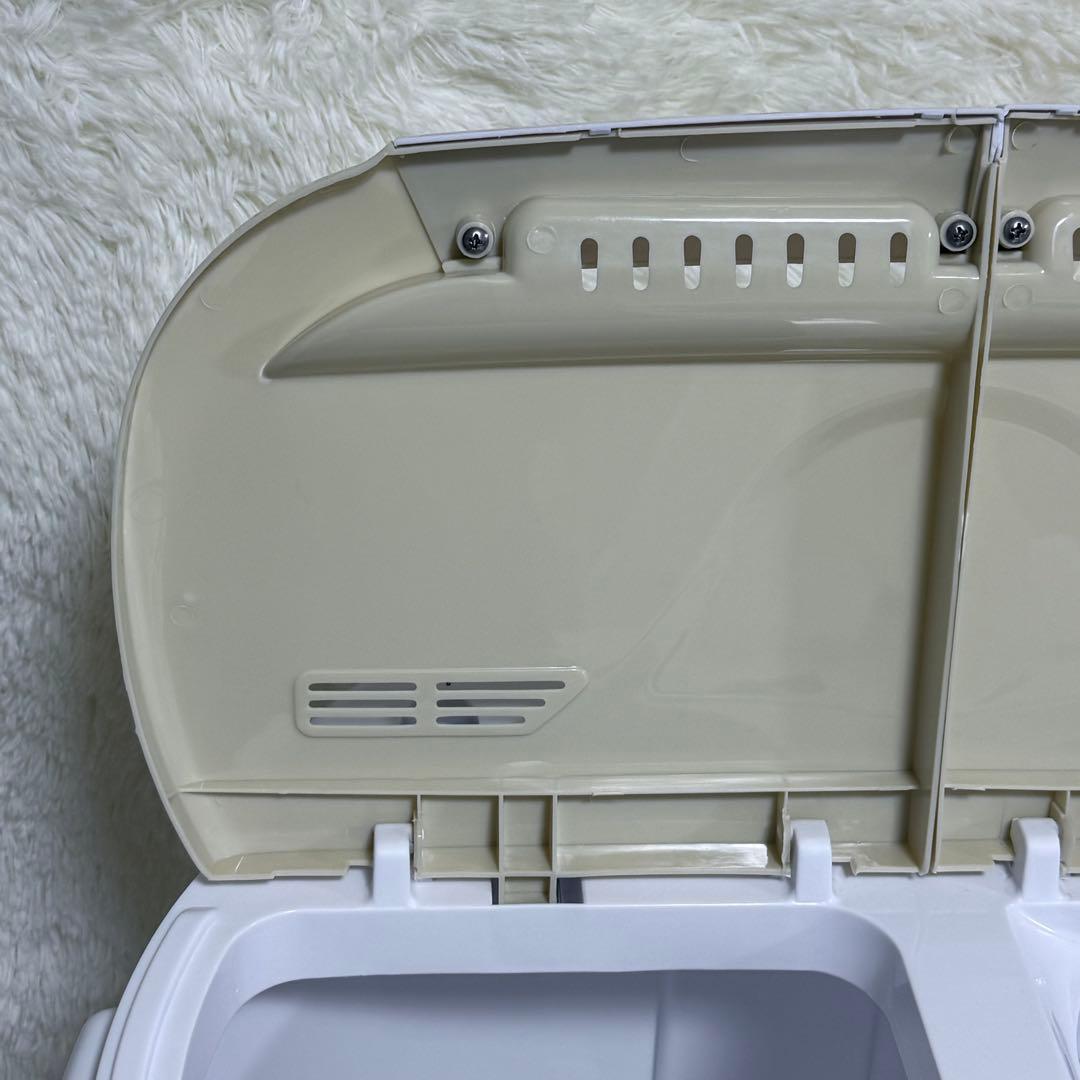 【✨️未使用品】 2025年製 ポータブル二槽式洗濯機　ホワイト