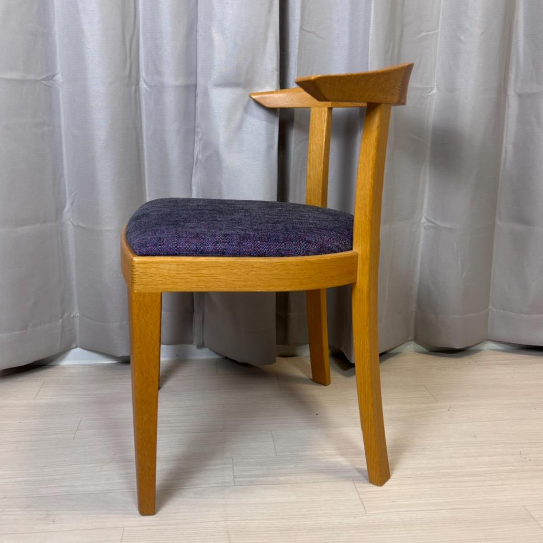 【美品】　カンディハウス ツイスト2 ダイニングチェア 紫