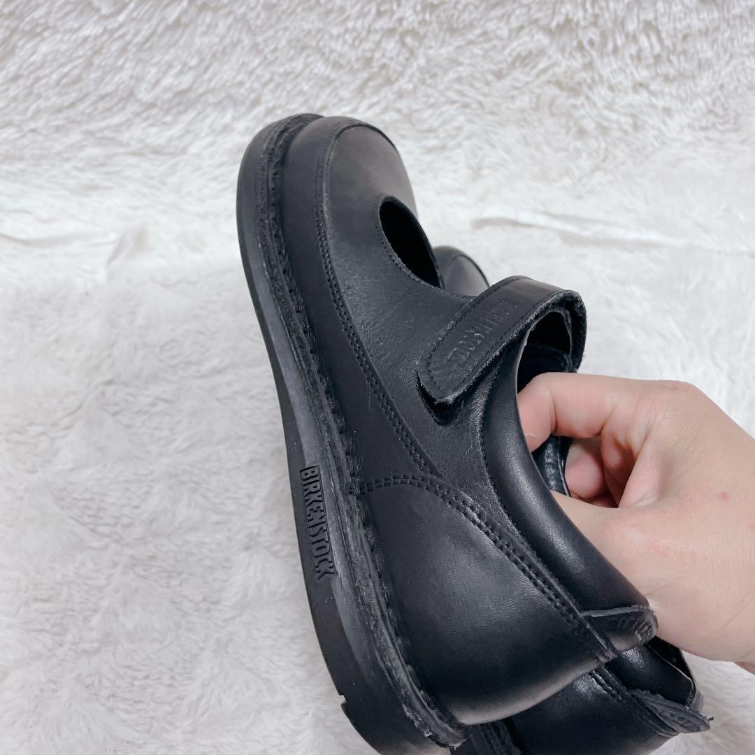 ビルケンシュトック　ジューン　リアルレザー　メリージェーン　ストラップ　パンプス