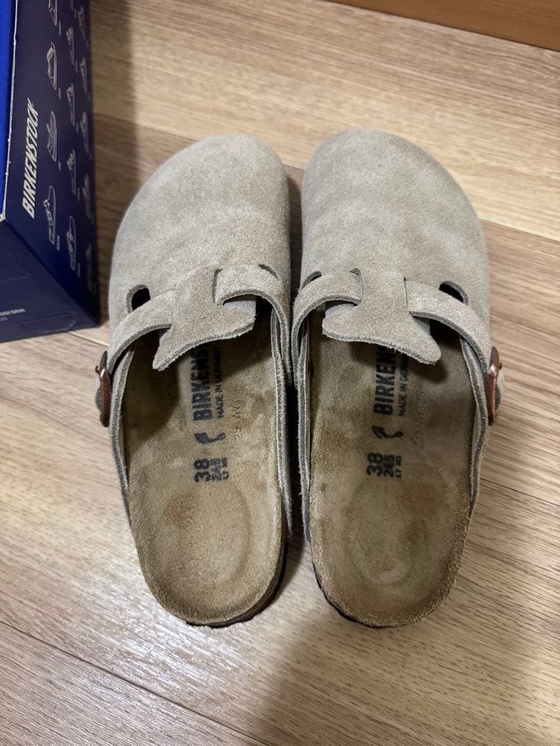 Nahasa さま専用　BIRKENSTOCK ボストン スエード トープ 38