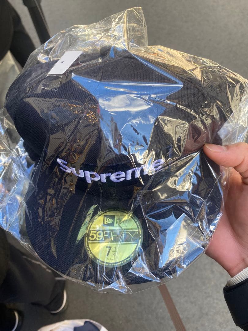 応援グッズ Supreme Box Logo New Era + Balaclava