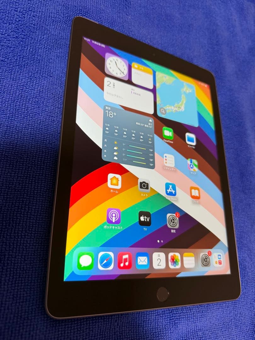 【美品】iPad (第6世代) Cellular SIMフリー