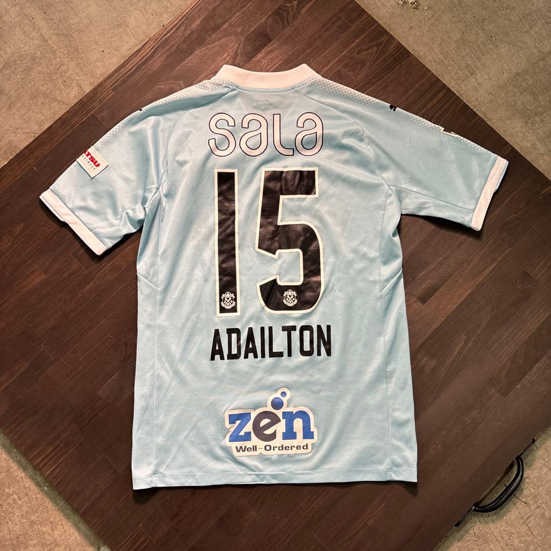 ★8SM2 PUMA ゲームシャツ　JUBILO IWATA アダイウトン　古着