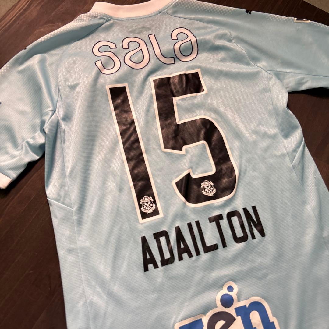 ★8SM2 PUMA ゲームシャツ　JUBILO IWATA アダイウトン　古着