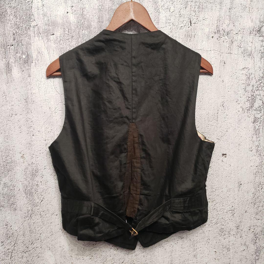 トップス France antique gilet original processing