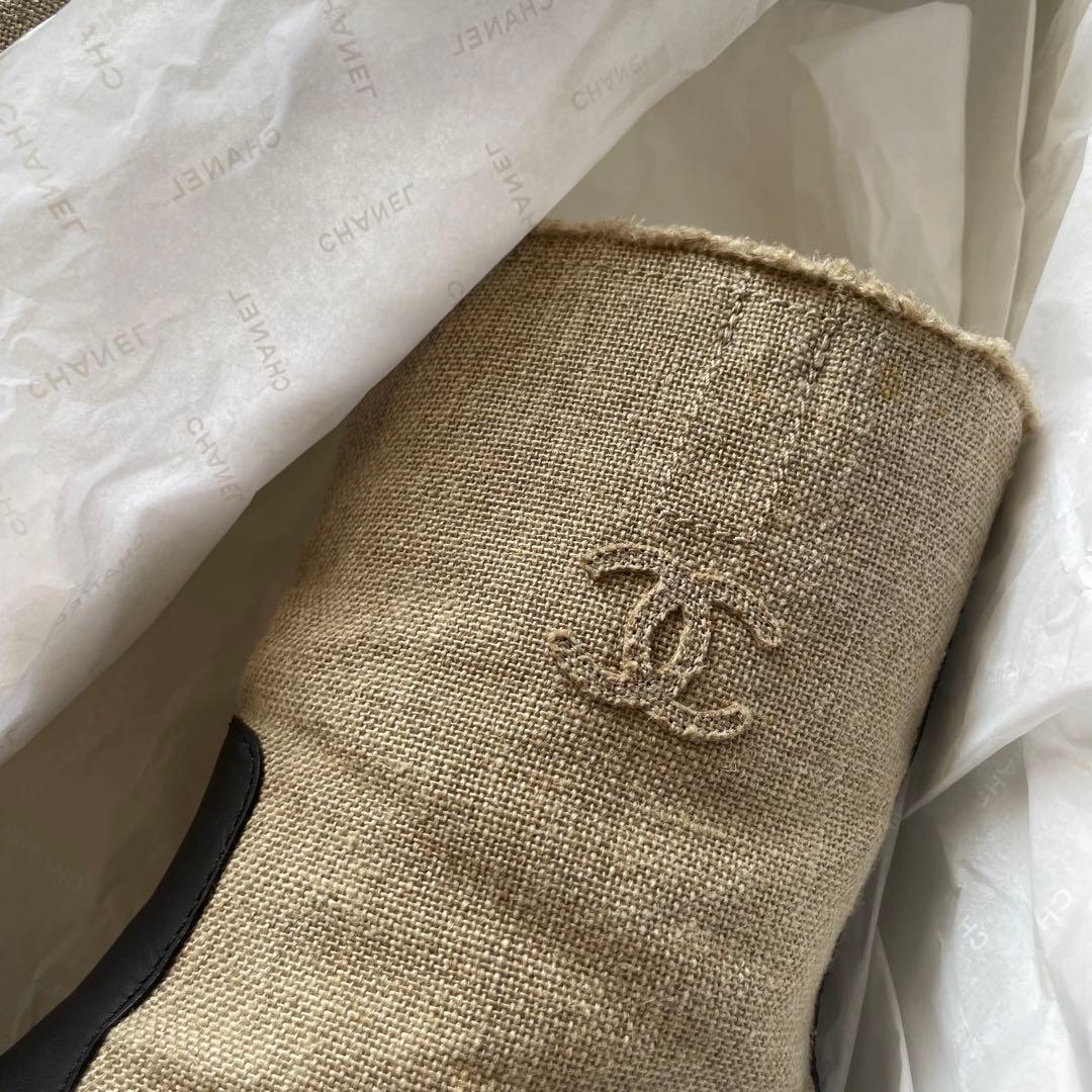 お値下げ‼️CHANEL.シャネル.ブーツ.サイズ37C