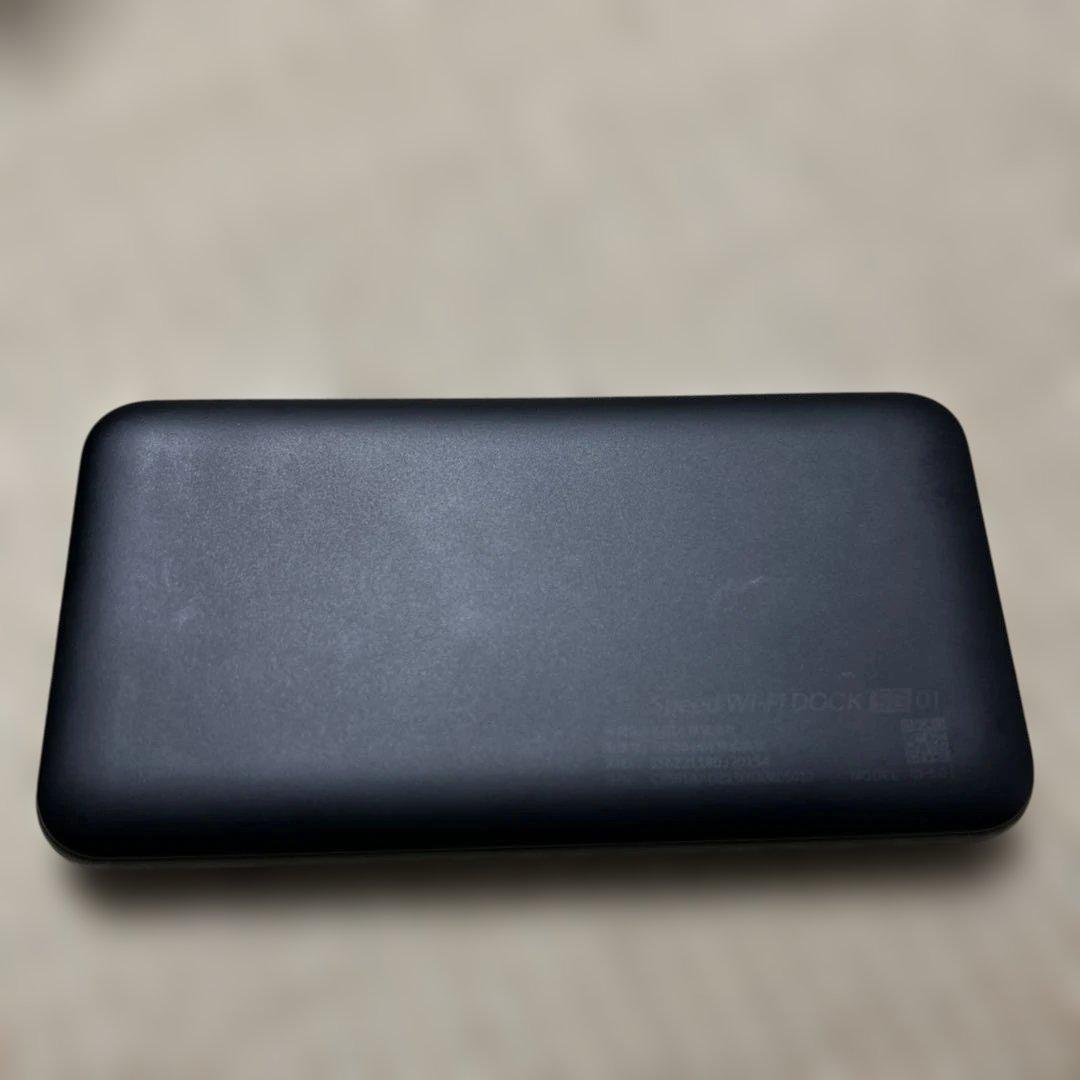 Speed Wi-Fi DOCK 5G ブラック　SIMフリー