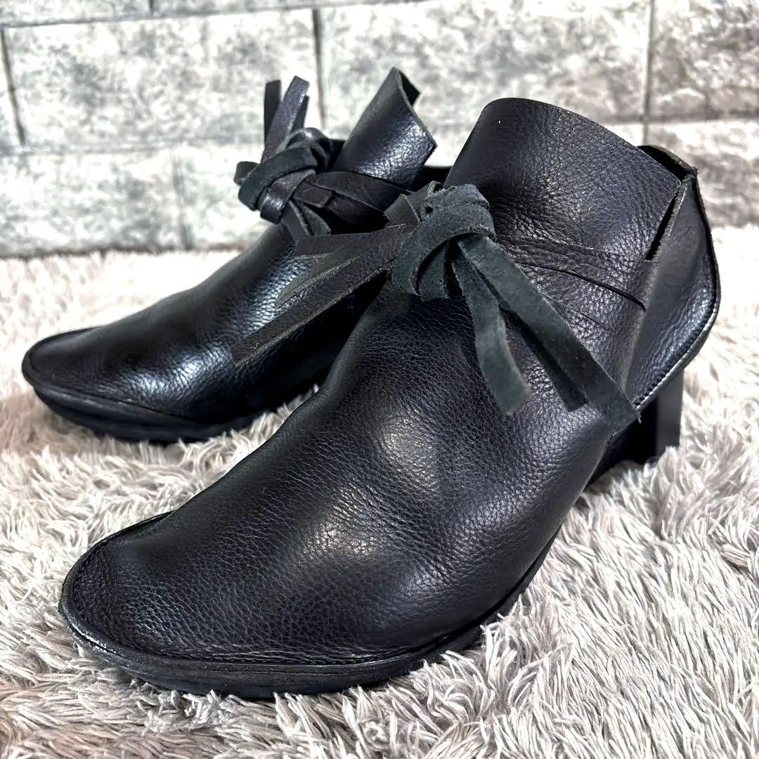 極美品❣️trippen トリッペン KATLA ブーツ レザー 黒 箱付属✨