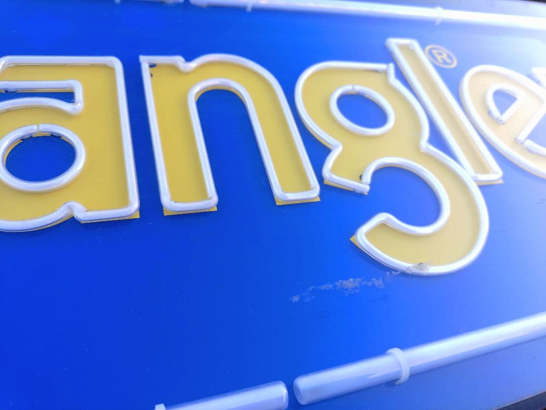 Wrangler ネオンサイン　NEON 看板　非売品　ネオン管　入手困難