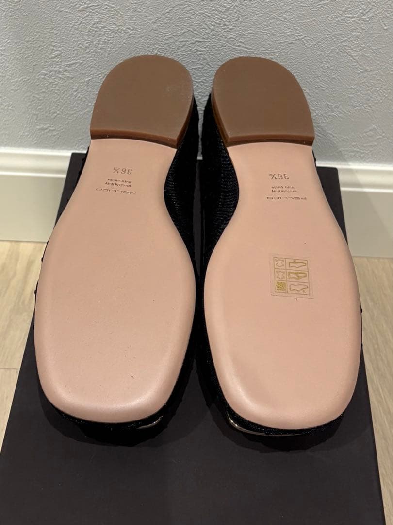 【新品】現行販売品PELLICOペリーコBOLLE アネッリフィッビア黒36.5