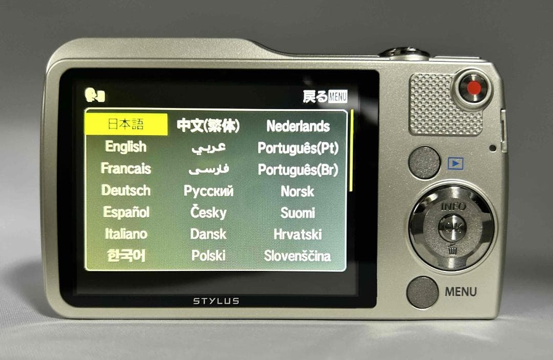 【極上美品】OLYMPUS VG190ゴールド 動作確認済 18941136