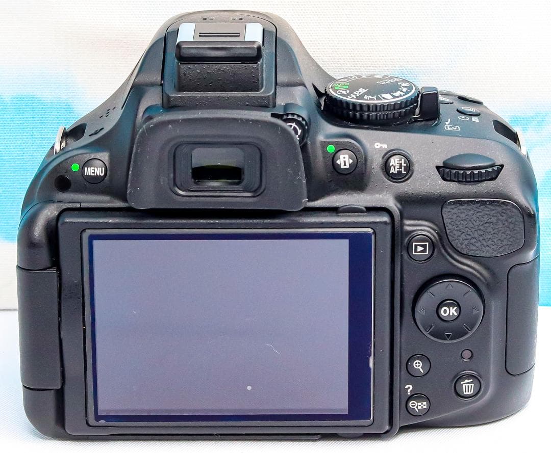 ニコン Nikon D5200⭐️スマホに転送⭐️自撮りも楽ちん⭐️動画OK⭐️