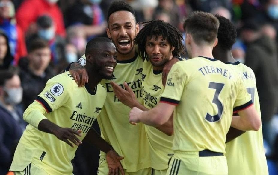 アーセナル　ティアニー オーセンティック アウェイ 2021-22 (M)