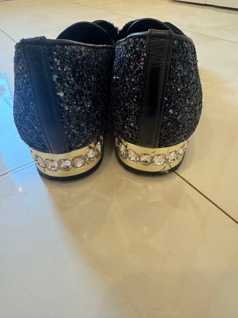 らいらっく⭐︎ダイアナ　グリッター フラットシューズ