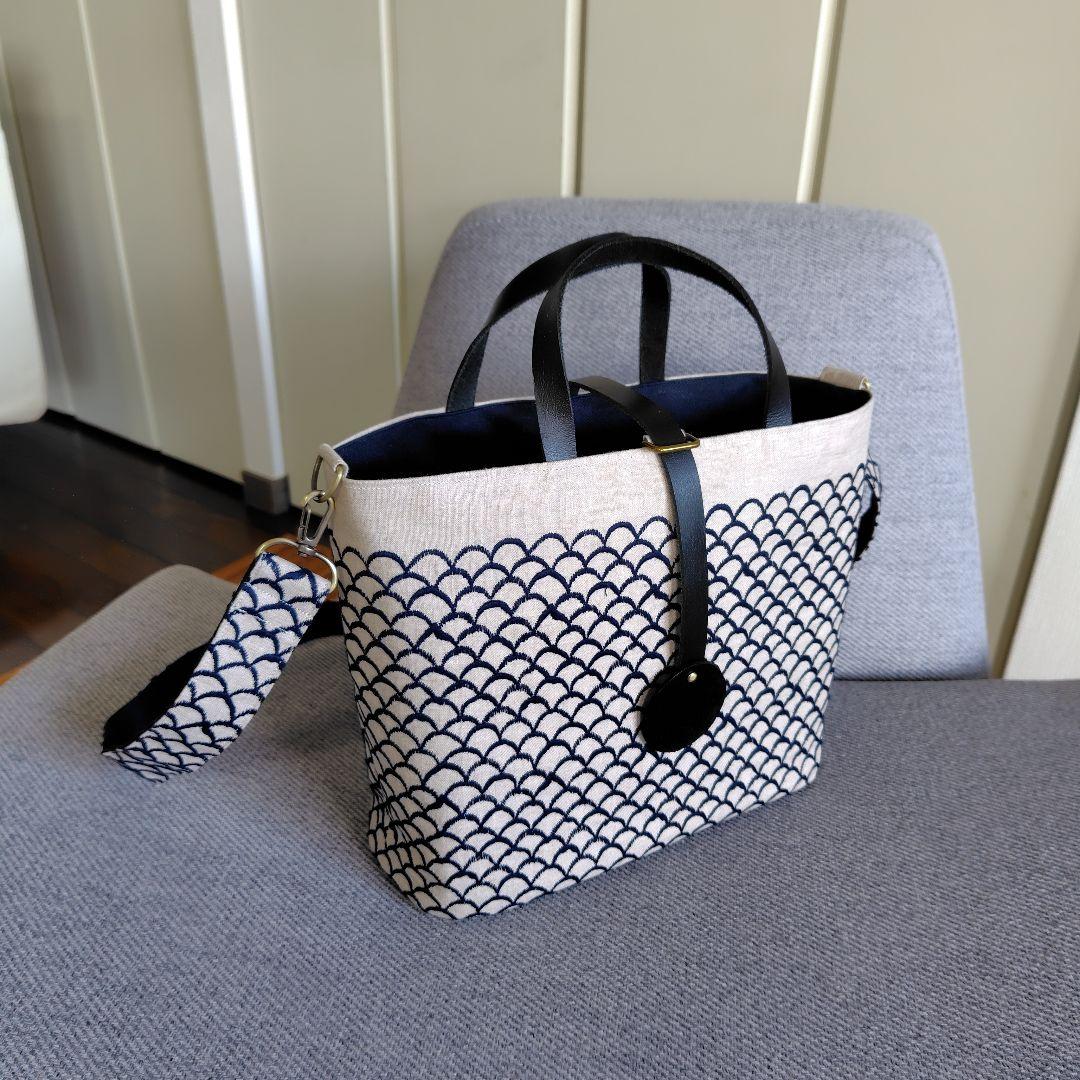 ミナペルホネン2wayハンドメイドバック