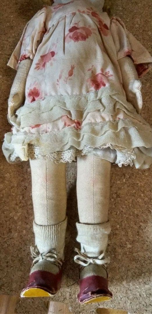 三越ドール　フラーティアイ　大正　昭和　サクラビスク　人形