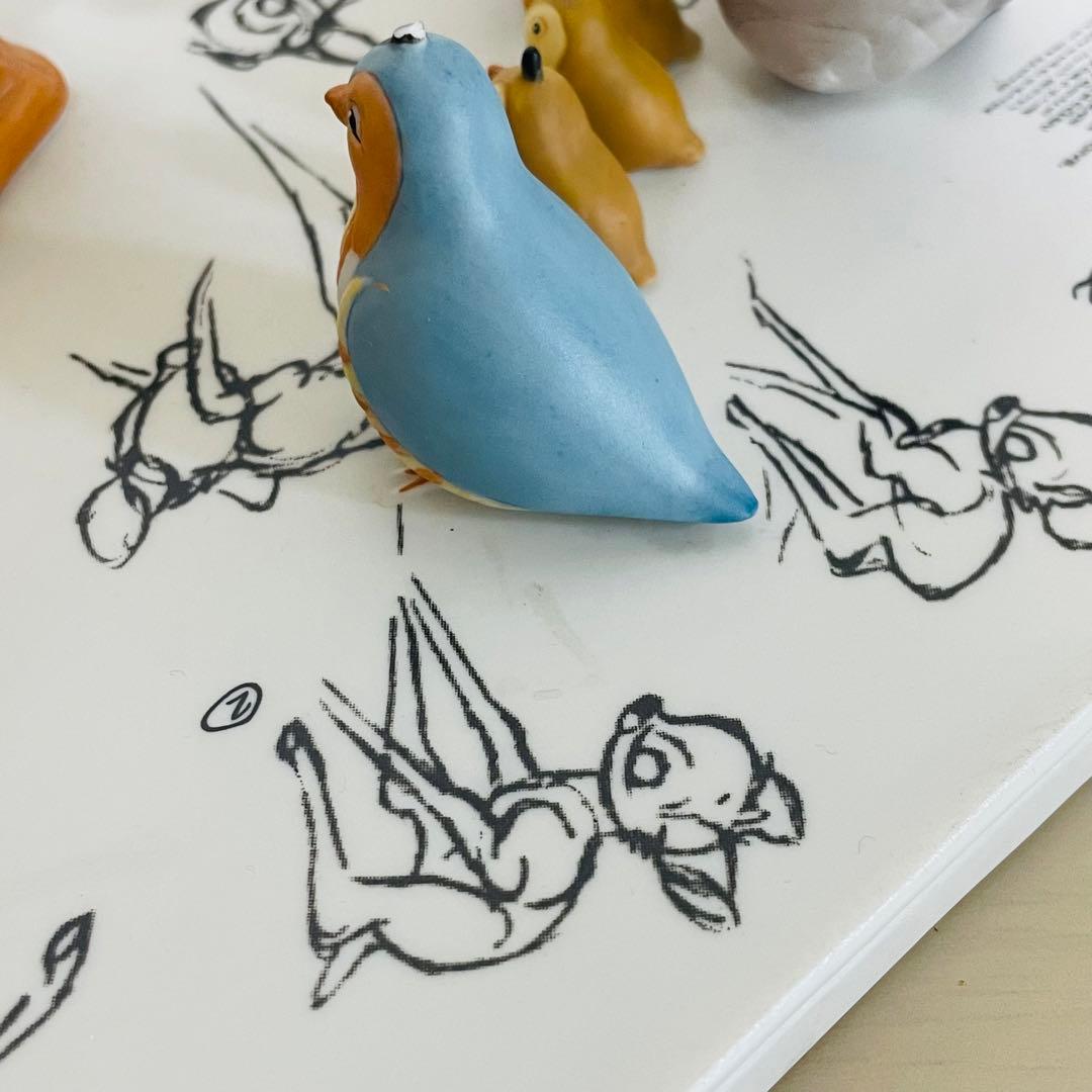 ディズニー バンビ 60周年記念 世界限定3000個 モデルシート フィギュア