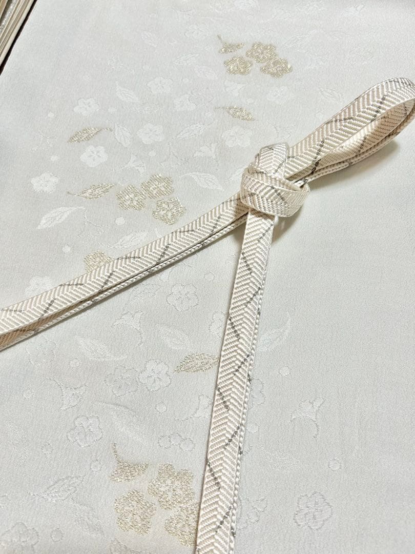 美品　水色　汕頭刺繍　正絹訪問着　フルセット4点　卒業式　入学式　七五三