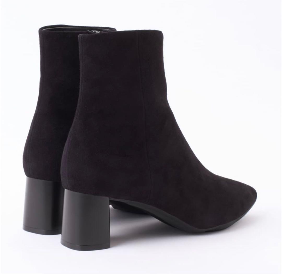 【新品未使用】DIANAダイアナ　ショートブーツ24.5cmブラック2025AW