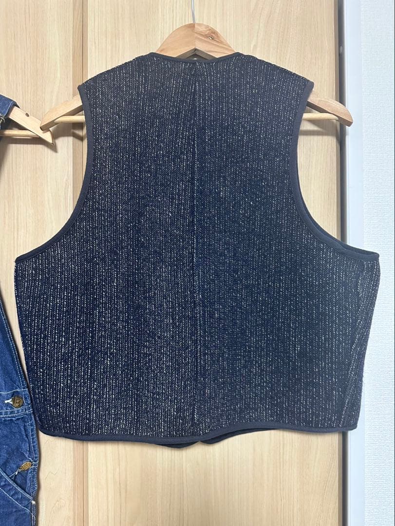 50s ブラウンズビーチ ベスト ごま塩