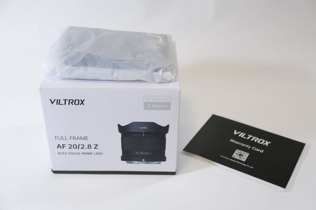 美品　VILTROX AF 20/2.8 Z 単焦点Nikonニコン　Zマウント