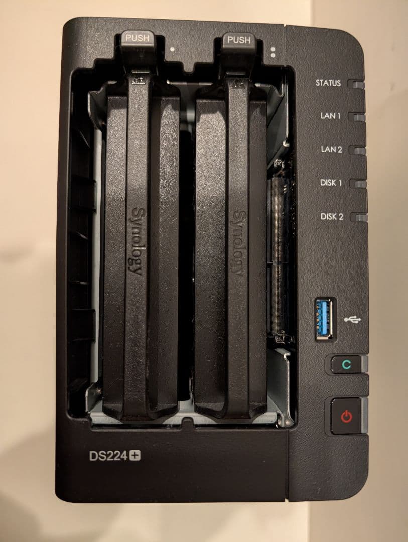 m*o様 Synology DS224+ NAS ディスクステーション