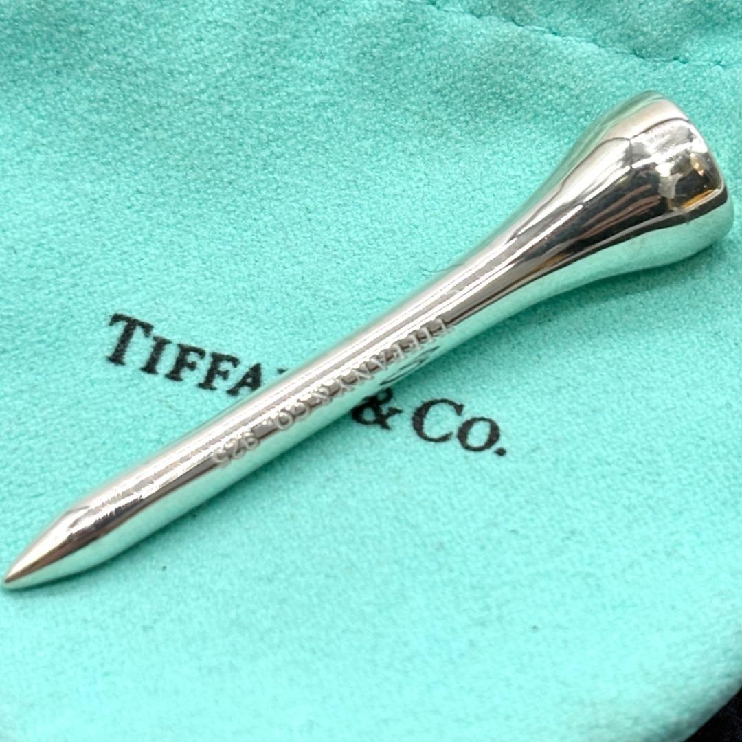 ティファニー ゴルフティー シルバー 925 刻印 アクセサリー 小物 美品
