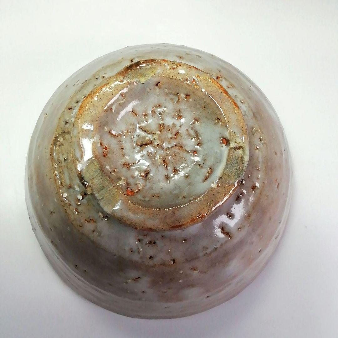 Ｓ４４８　茶碗　『萩焼窯元　晴雲山』『岡田裕作』　共箱　抹茶碗　茶道具