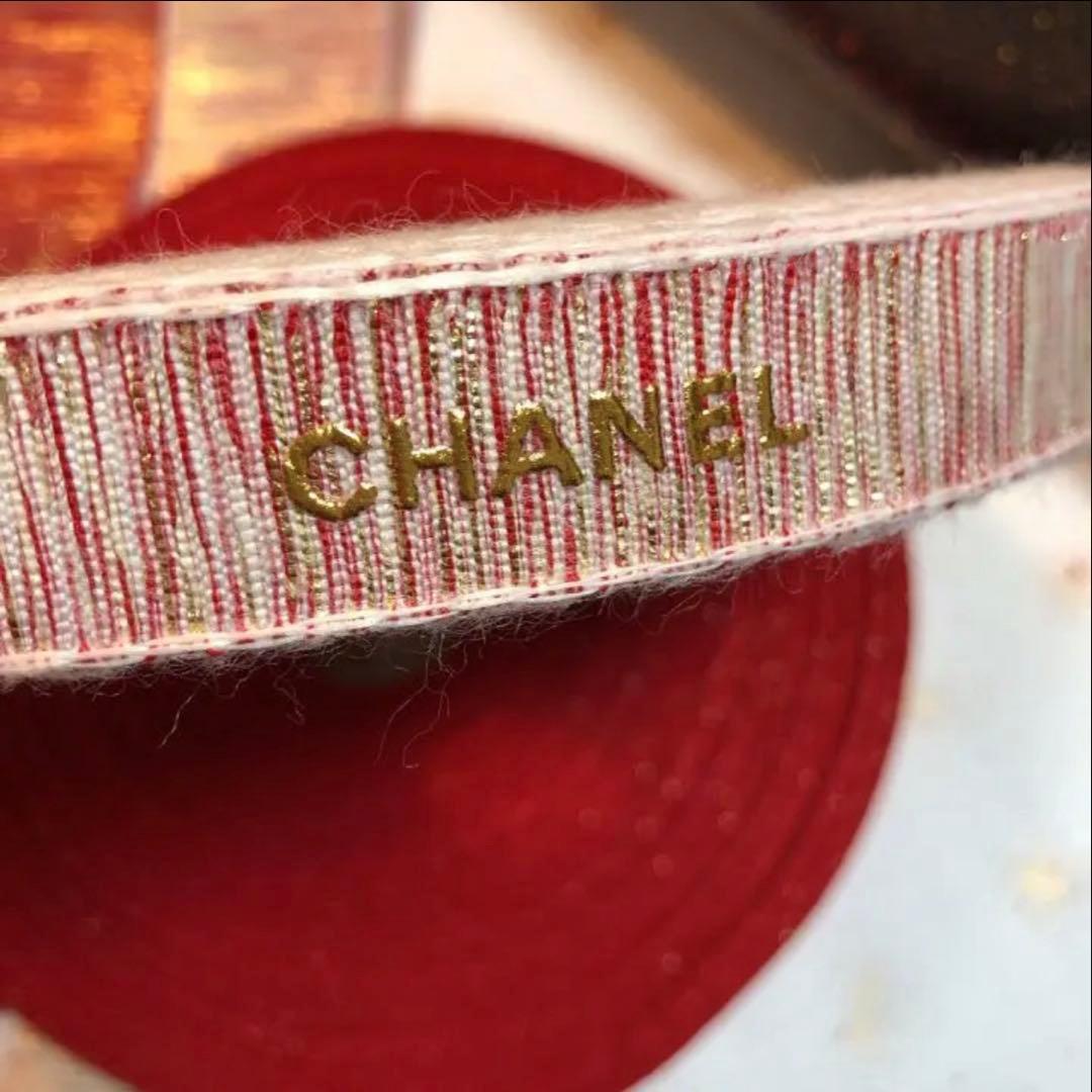 シャネル　2021年クリスマス限定　リボン　2ロールセット