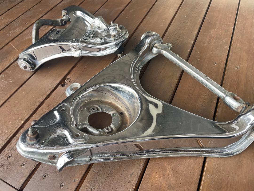 インパラ フロント アッパーアーム ロアーム メッキ ローライダー ハイドロ