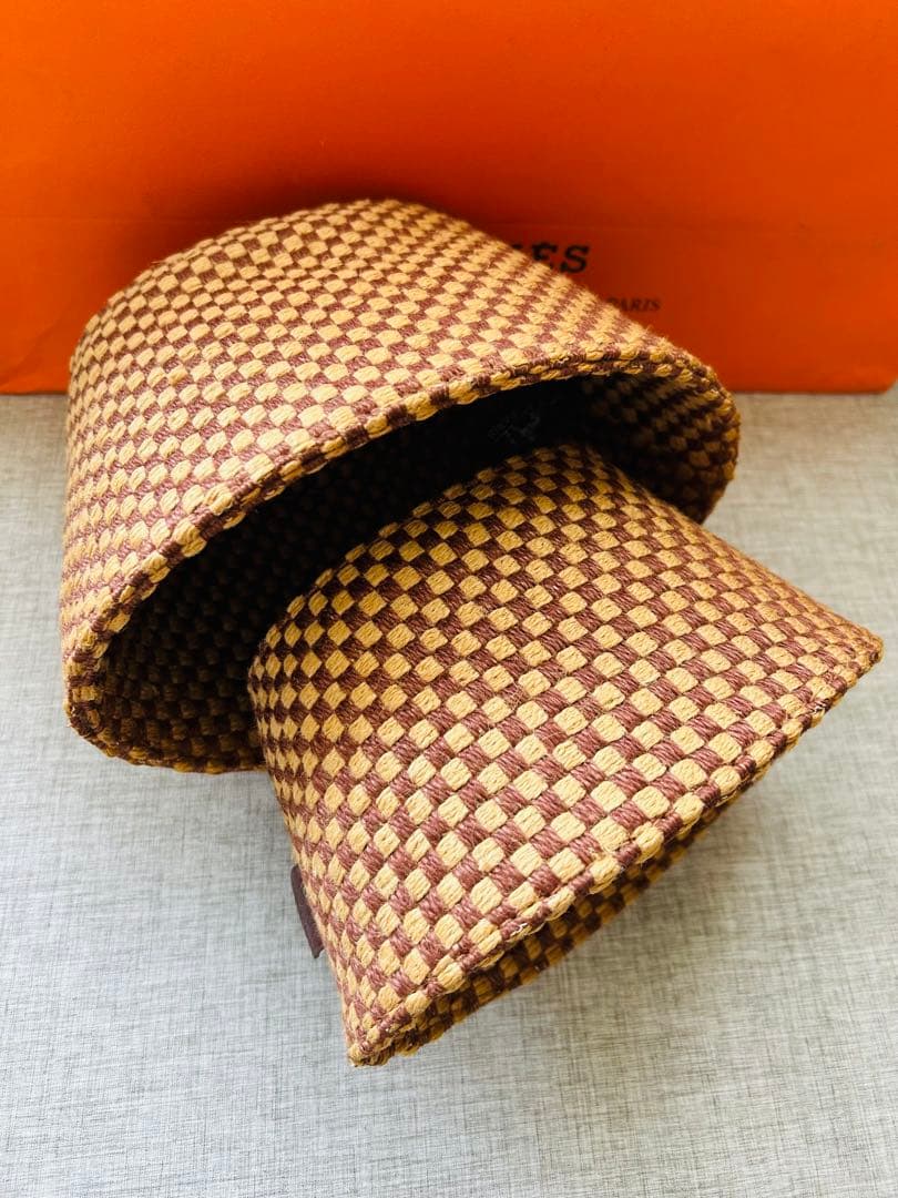 エルメス　 パニエドプラージュ　 カゴ