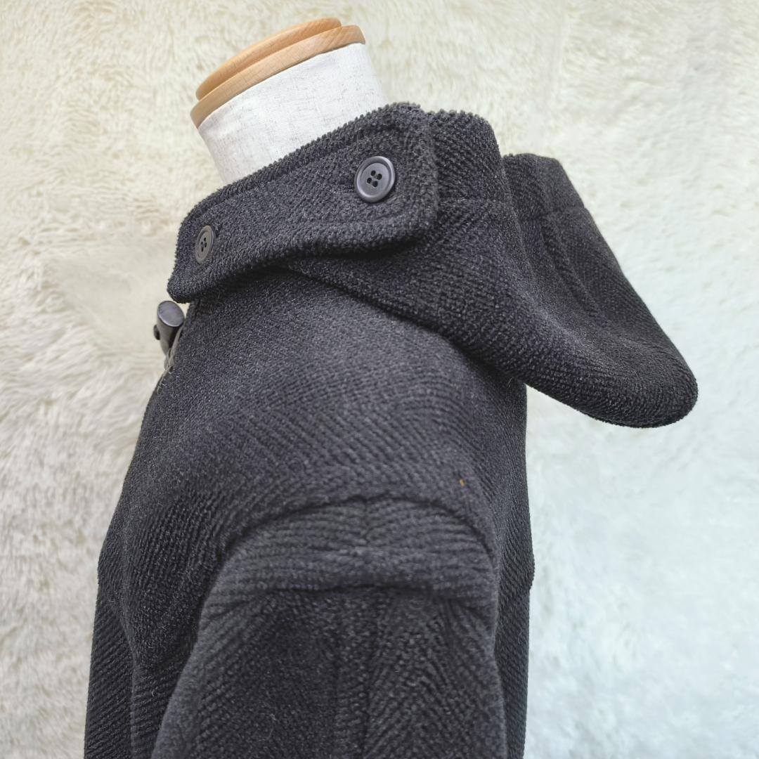 【美品】ニューヨーカー　ダッフルコート　ムーアブルック　肉厚　ヘリンボーン