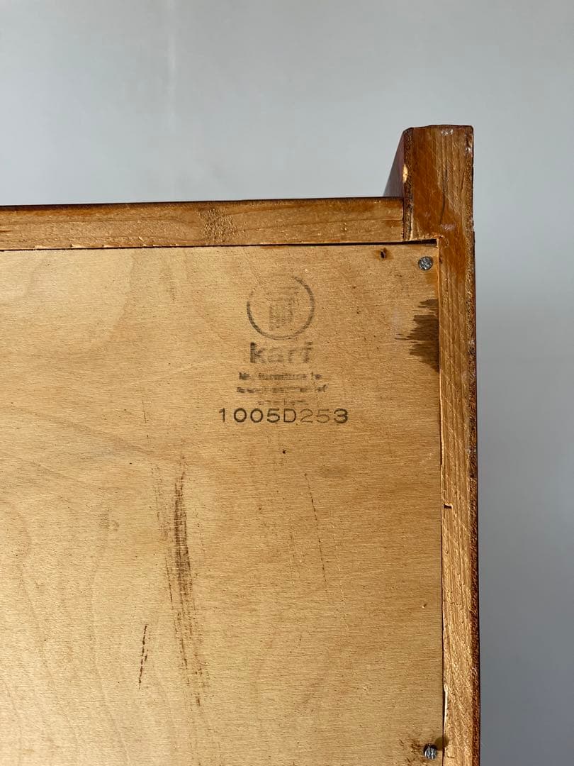 北欧 デンマーク ヴィンテージ チーク オイルフィニッシュ ブックシェルフ